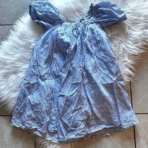 J.Crew Liberty Tunic Top Size 7 Girls Floral Cottagecore Farm Spring Easter